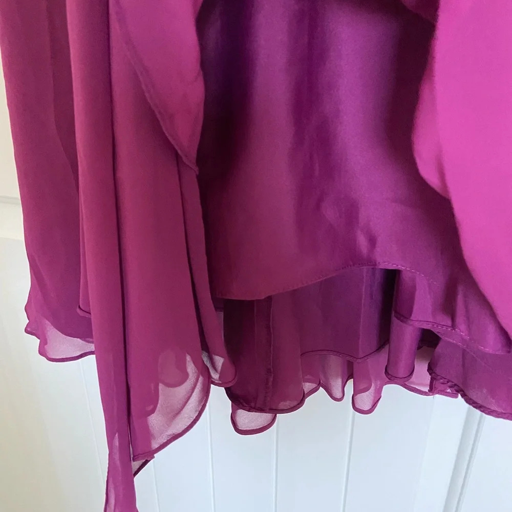 EUC | David’s Bridal women’s strapless midi‎ dress — size 6 - Picture 3 of 7